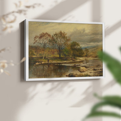 Paysages rétro-DLxxi - reproduction encadrée - réversible