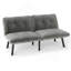 Canapé-lit pliant convertible gris-916535904