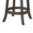 Bodnar Swivel Upholstered Linen Blend Counter Stool