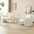  Morden Minimalist Upholstered Chenille Accent Chair, Decorative Chairs-1192833650