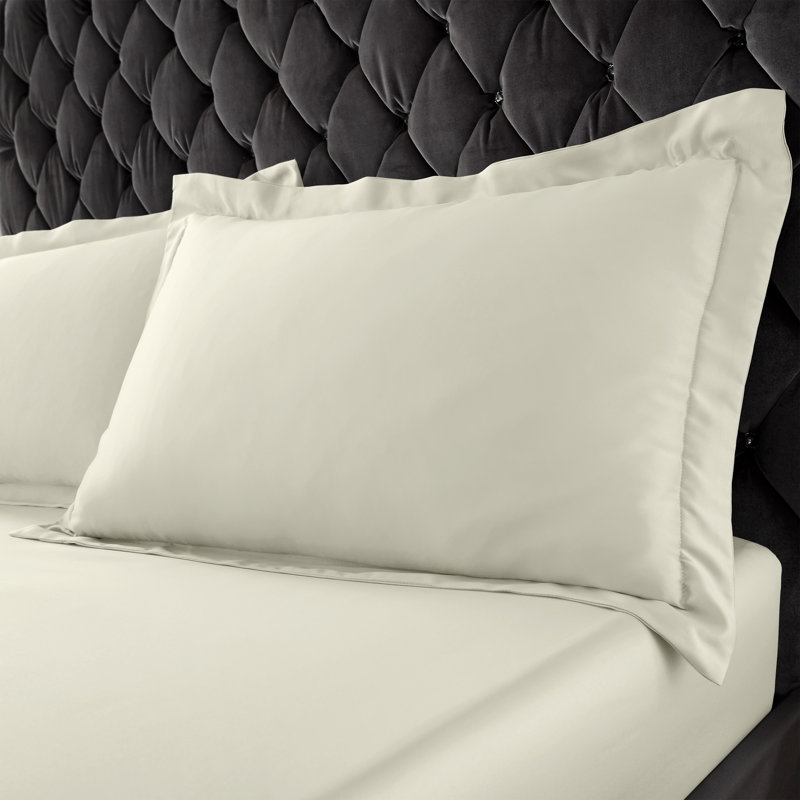 Silky Soft Plain Satin Pillowcase, Gold