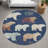 Machine Washable Indoor/Outdoor Adalaide ACN2338 Lodge Rug-651781573