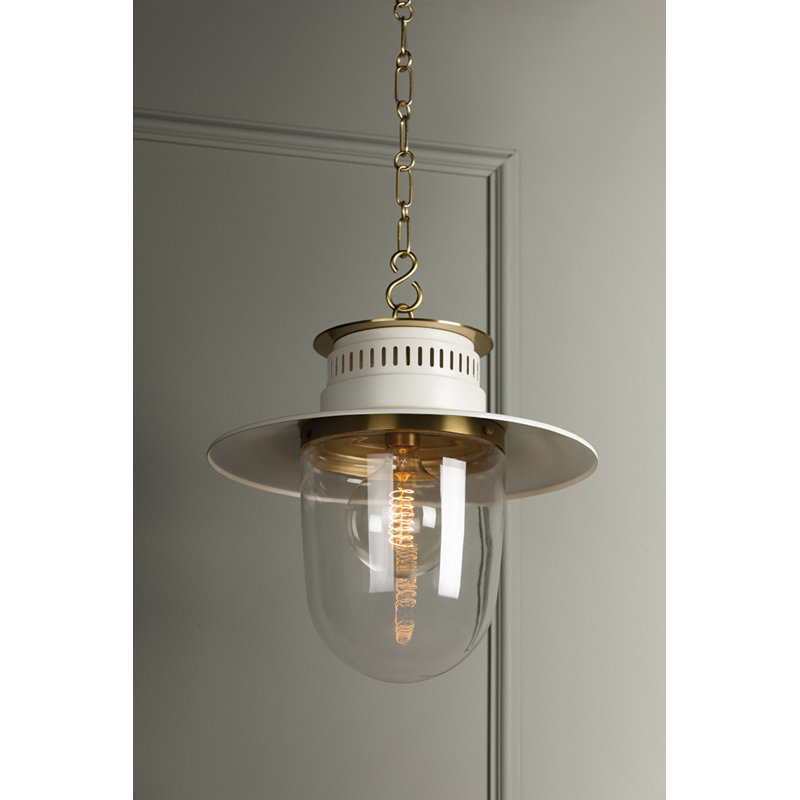 Nori 1 Light Pendant by Zio & Sons x Mitzi, 12.75" H x 13" W x 13" D