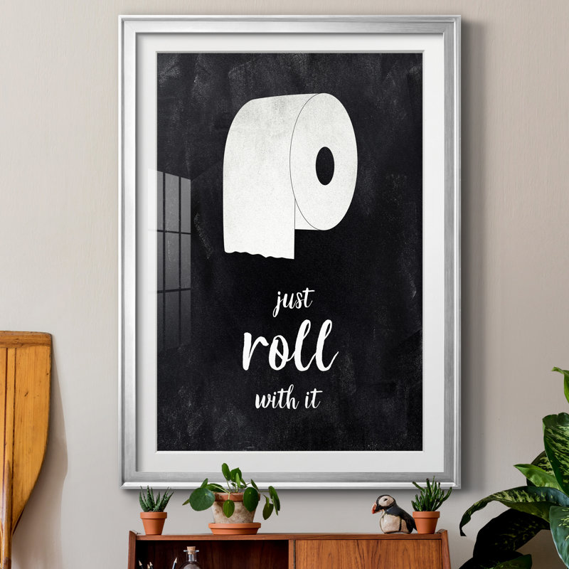 " Roll ", Silver Paper, 36.5" H x 26.5" W x 1" D