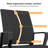 Minimalist Modern Office Chair – Metal Frame, Soft & Comfortable, Home & Office Use, Multiple Colors Available