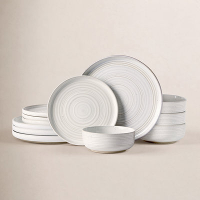 12-Piece Stoneware Dinnerware Set
