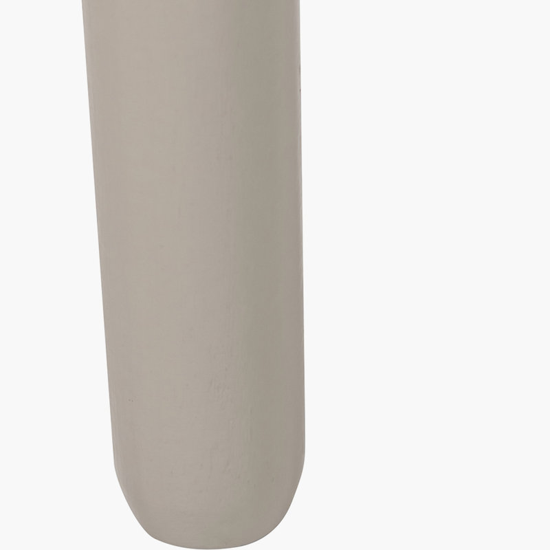 Naugatuck Solid Wood End Table, Beige