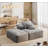 Modern Oversized Modular Sectional Sofa-1548415101