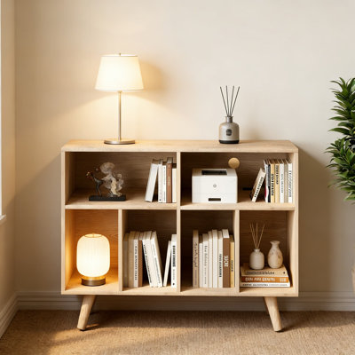 Support pour tourne-disque avec rangement pour 350 albums, armoire pour tourne-disque avec station de charge, prises CA, ports USB et Type-C, organisateur de disques vinyle moderne pour le salon ou la chambre à coucher