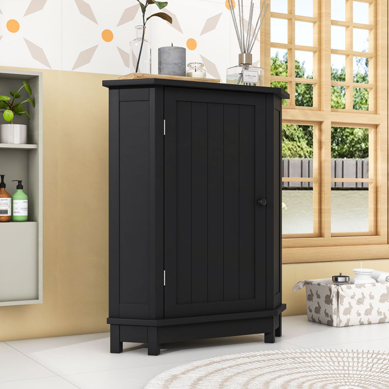 Armoire de salle de bain Gottman, Noir, noir, noir, noir
