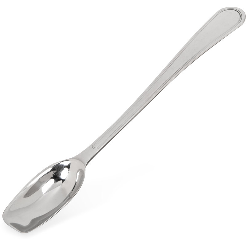Produits alimentaires Carlisle Aria ™ 0,5 oz. Cuillère solide en acier inoxydable