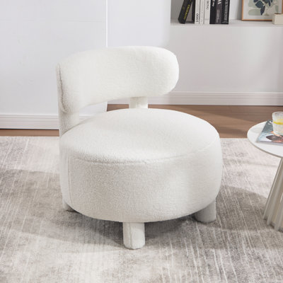 Fauteuil d'appoint sans accoudoirs