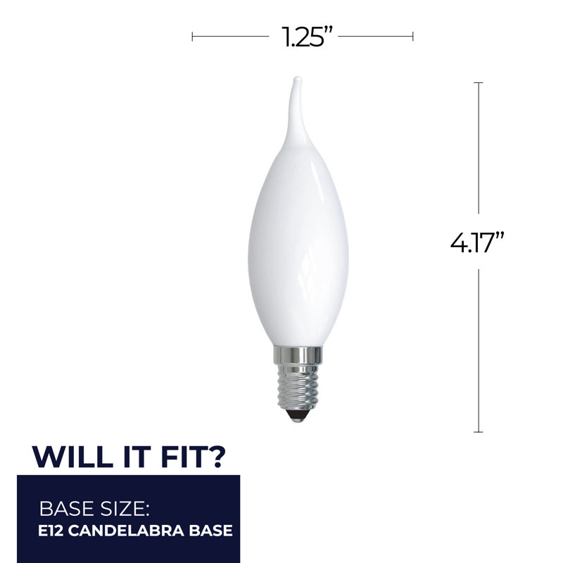5 W (équivalent à 60 W), ampoule DEL à intensité variable, 2700K