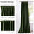  Velvet Blackout Curtains Thermal Insulated Room Darkening Drapes with Rod Pocket/Back Tab/Shower Hook Hanging Options for Bedroom Privacy, 2 Panels-276102746-276102749