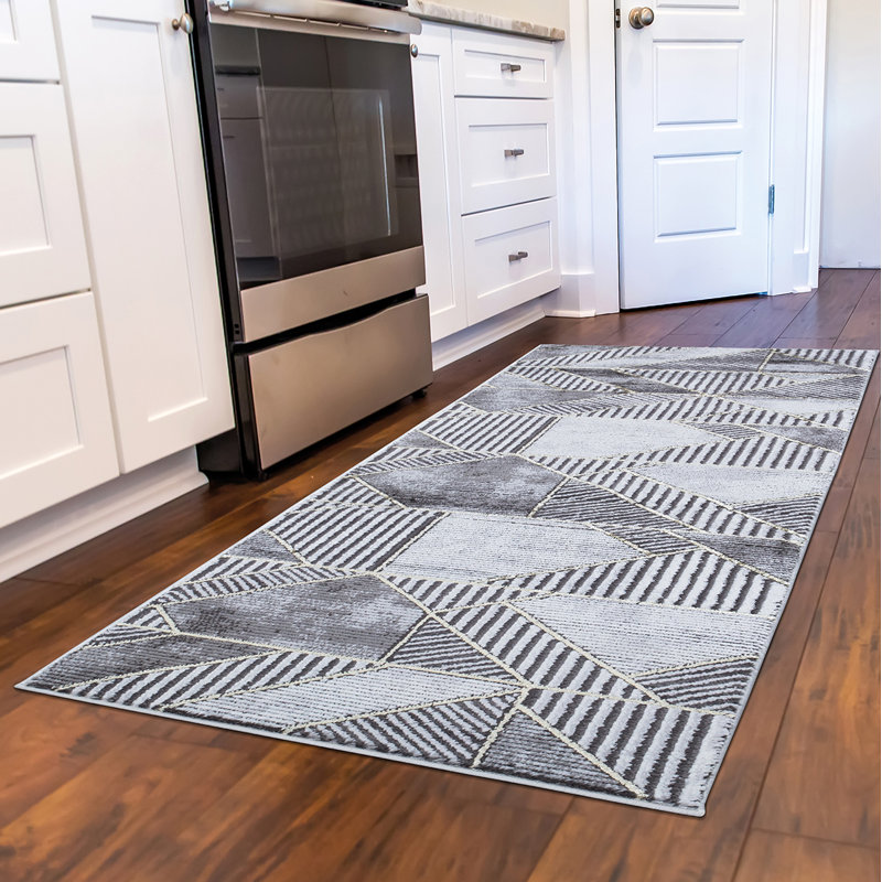 Abstract Indoor Rug, Runner 2'3" x 7'3"