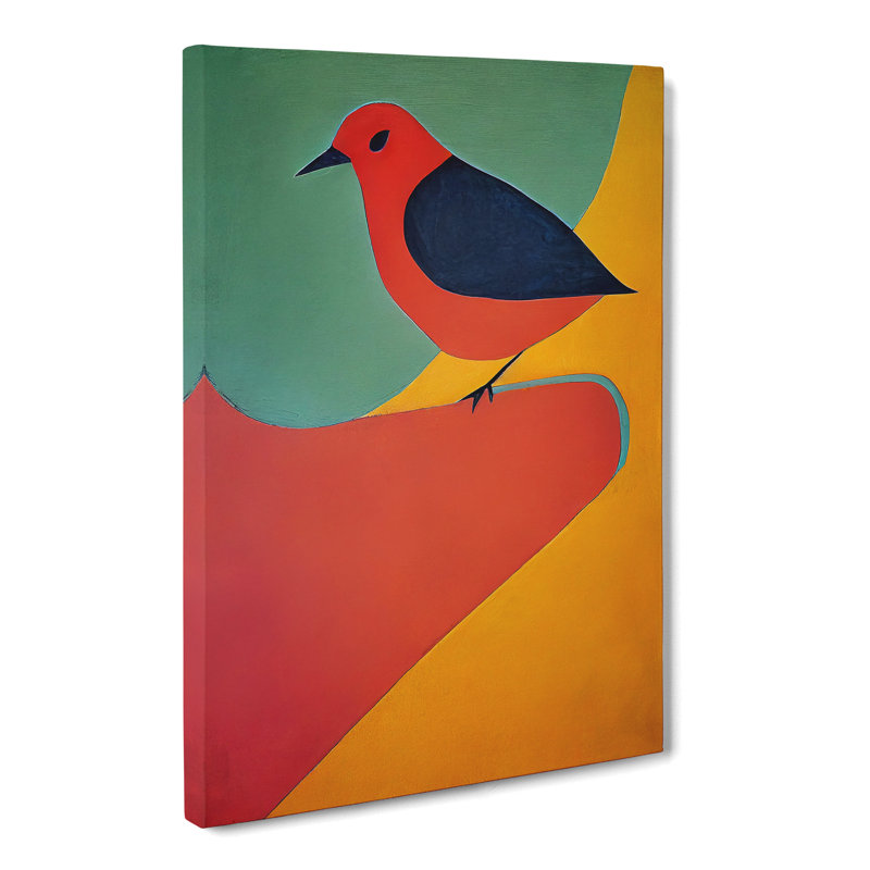 Dove Bird Abstract Vol.3 - Wrapped Canvas, 60cm H x 40cm W x 3cm D