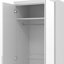 2 Door Wardrobe with Mirror-97707805