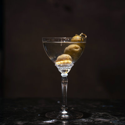Florian 8.10 oz. Champagne / Martini Cocktail Glasses
