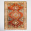 Mags Machine Washable Oriental Burnt Orange/Orange Area Rug-2058555175