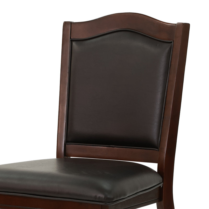 Dannette Faux Leather Counter Height Chair