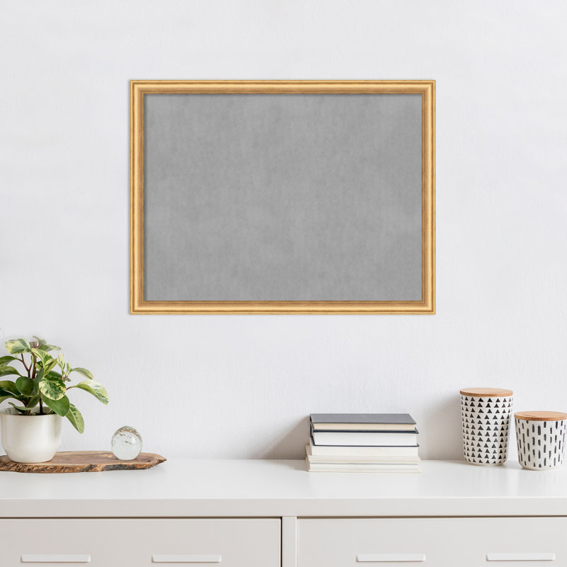 Tableau magnétique magnétique en métal, H 20 po x l 26 po, Or