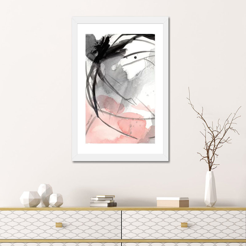 "Around the corner I" par Ethan Harper, reproduction d’art, H 24 po x l 16 po x P 1 po, Blanc, Papier encadré blanc