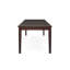 Table de salle à manger extensible Dark Sheesham