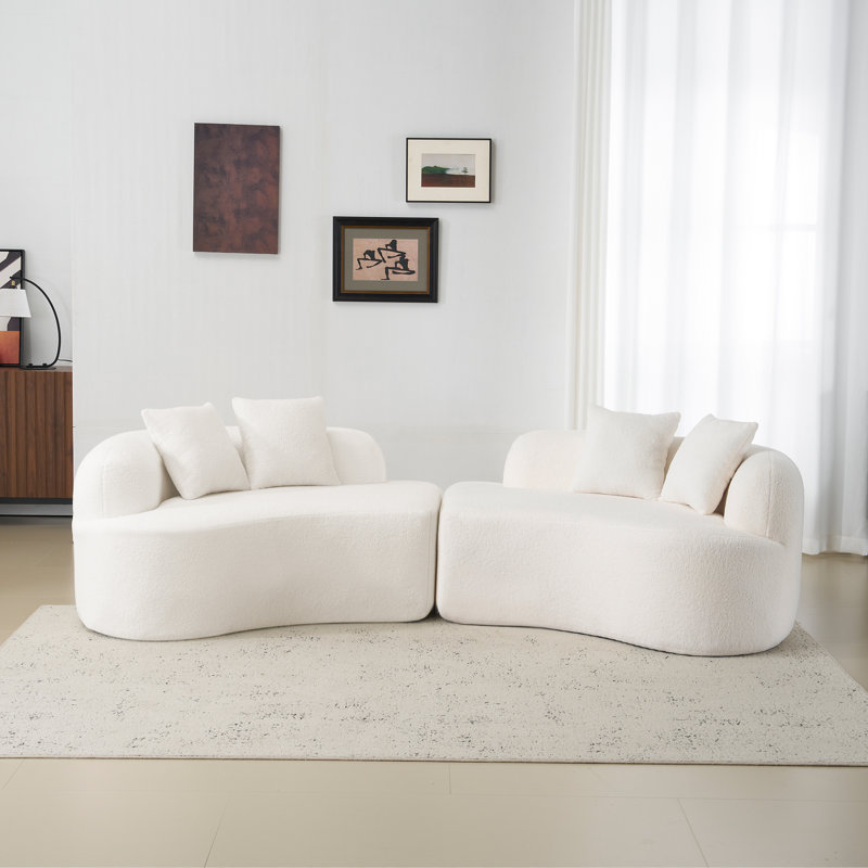 Canapé Curved, Blanc