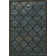 Tapis bleu / gris Alyster