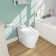 Metis Tankless Elongated Smart Bidet Toilet, Auto Flush, Heated Seat, Instant Warm Water Wash, Dryer