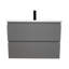 Ensemble de meuble-lavabo mural simple 30 po Salt [20D]-57281387