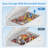 BANGSON 7.0 Cu.Ft Chest Freezer, Deep Freezer with Adjustable Thermostat, Top Open Door Freezer with Removable Basket