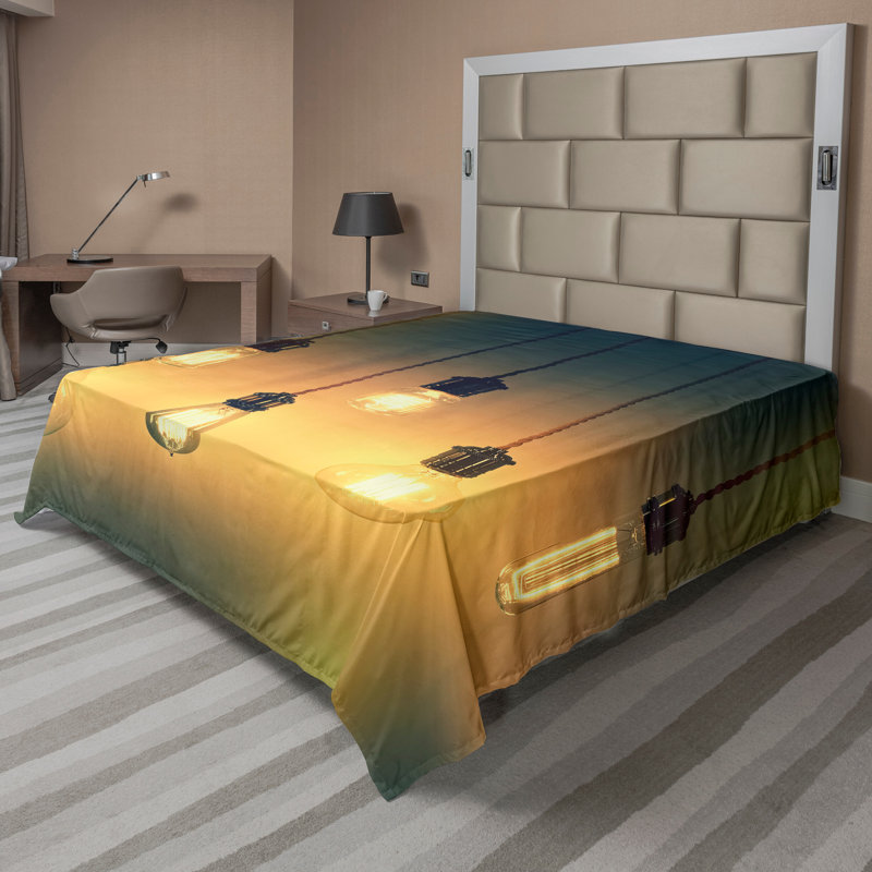 Drap Ambesonne, Drap plat pour très grand lit californien