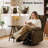 Recliner Chair， 360° Swivel Reclining Chair For Living Room, Small Manual Recliner For Small Space-1728959144