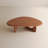 Modern Triangular Wood Coffee Table Contemporary Accent Table for Living Room-620898529