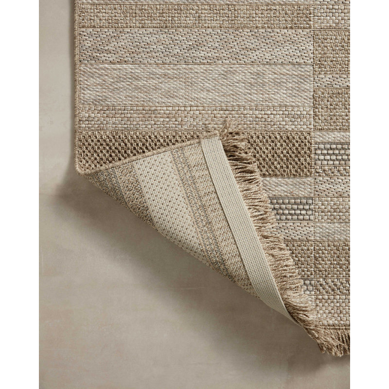 Tapis intérieur / extérieur Loloi II Dawn, Carré 1 pi 6 po