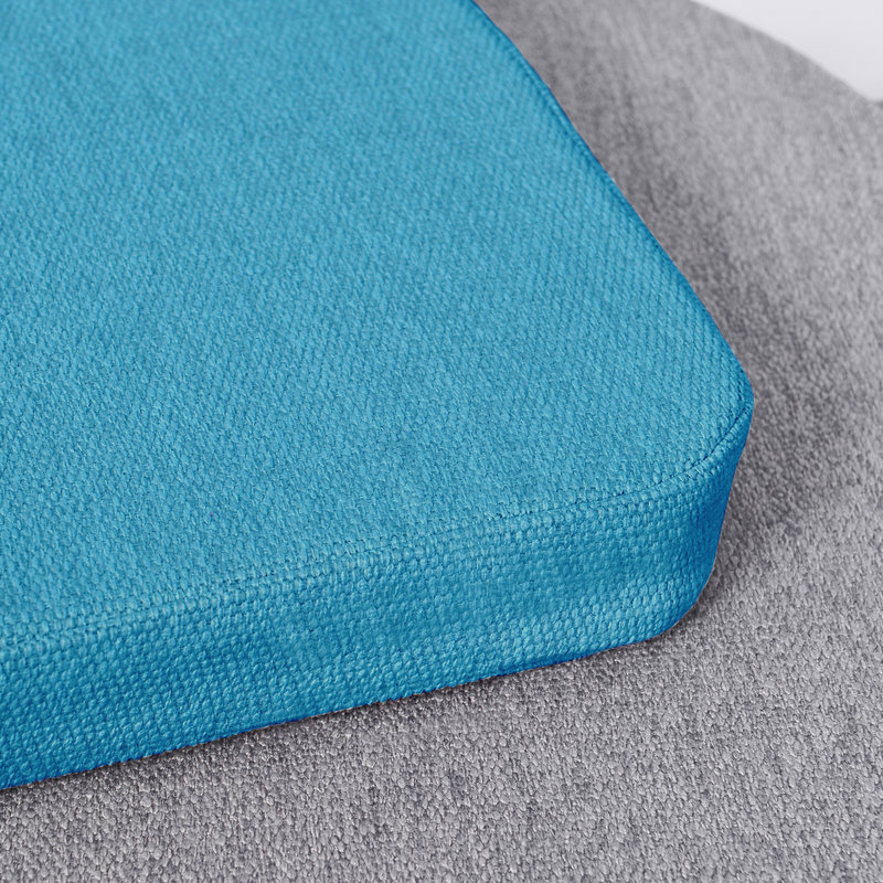 Coussin de siège d'intérieur 1,5 po, Bleu sarcelle