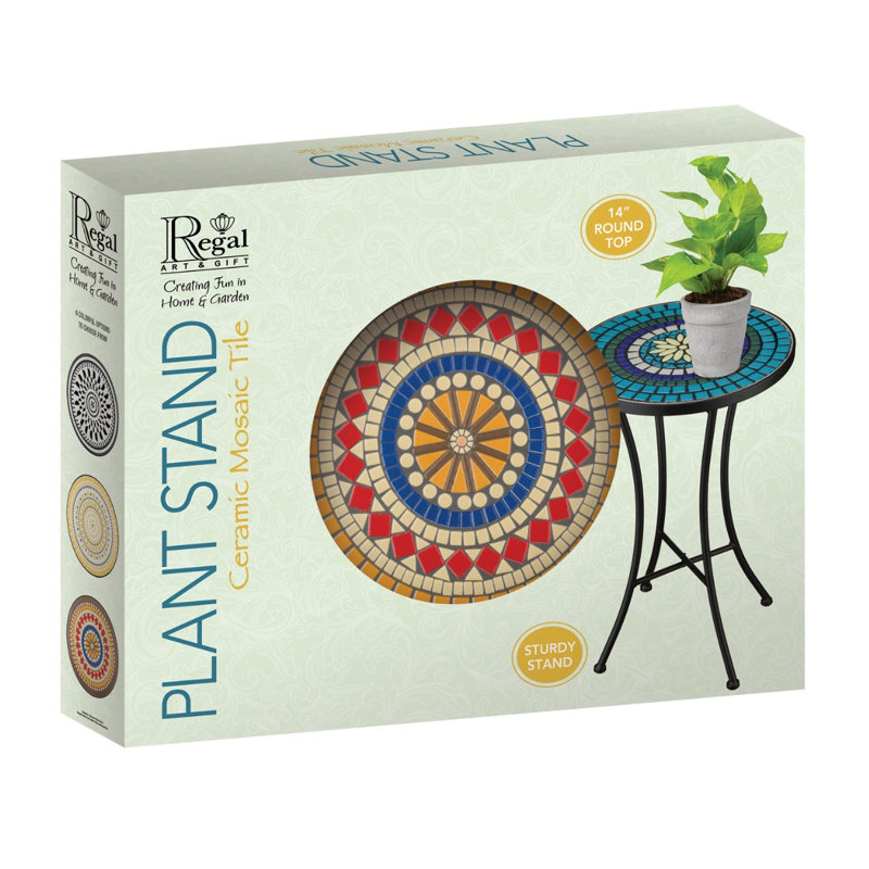 Support pour plante en mosaïque, Explosion