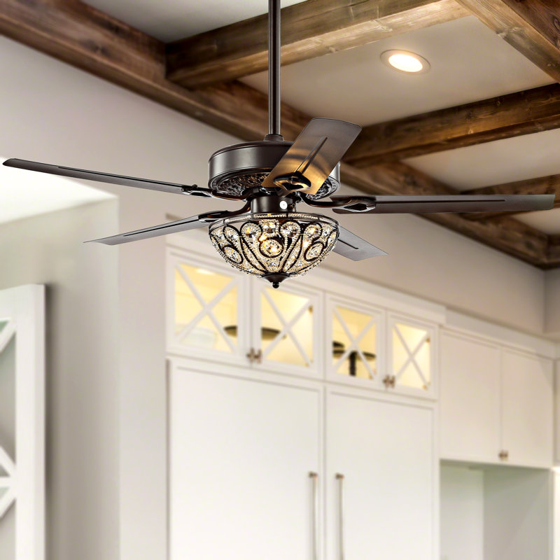 Chicago 48'' Ceiling Fan with Light Kit