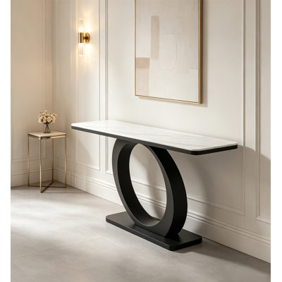 Table d'appoint contemporaine contemporaine rectangulaire