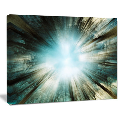 « light from sky », reproduction de photo sur toile tendue