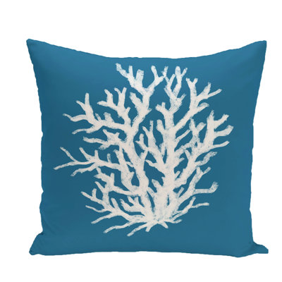 Housse et insert de coussin corail
