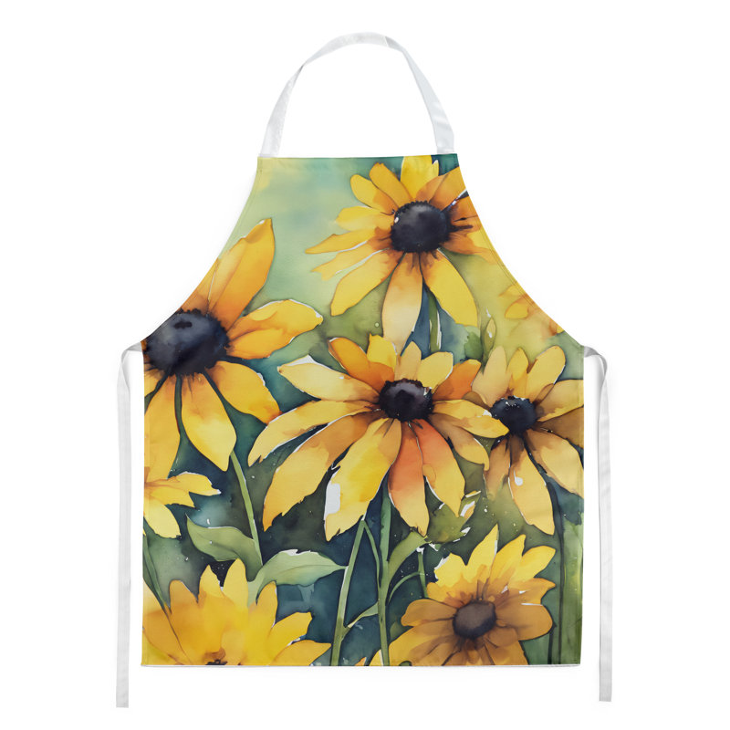 Iris du Tennessee en tablier aquarelle, Jaune du Maryland, Susans aux yeux noirs