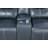 Awaah Upholstered Padded Arm Reclining Loveseat Blue