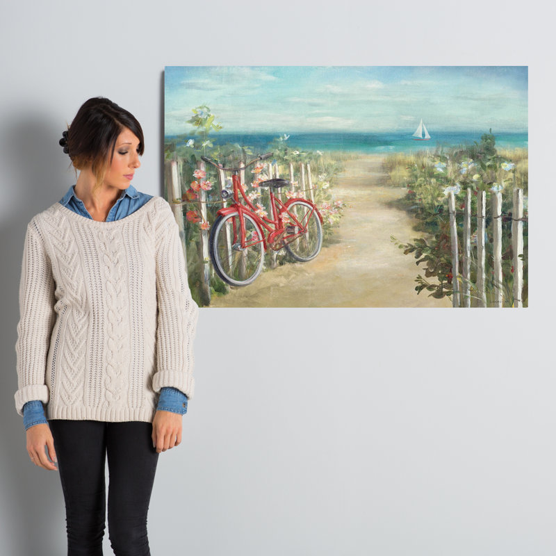 "summer override crop" , reproduction d’art sur toile tendue, H 26 po x l 40 po x p 1,5 po