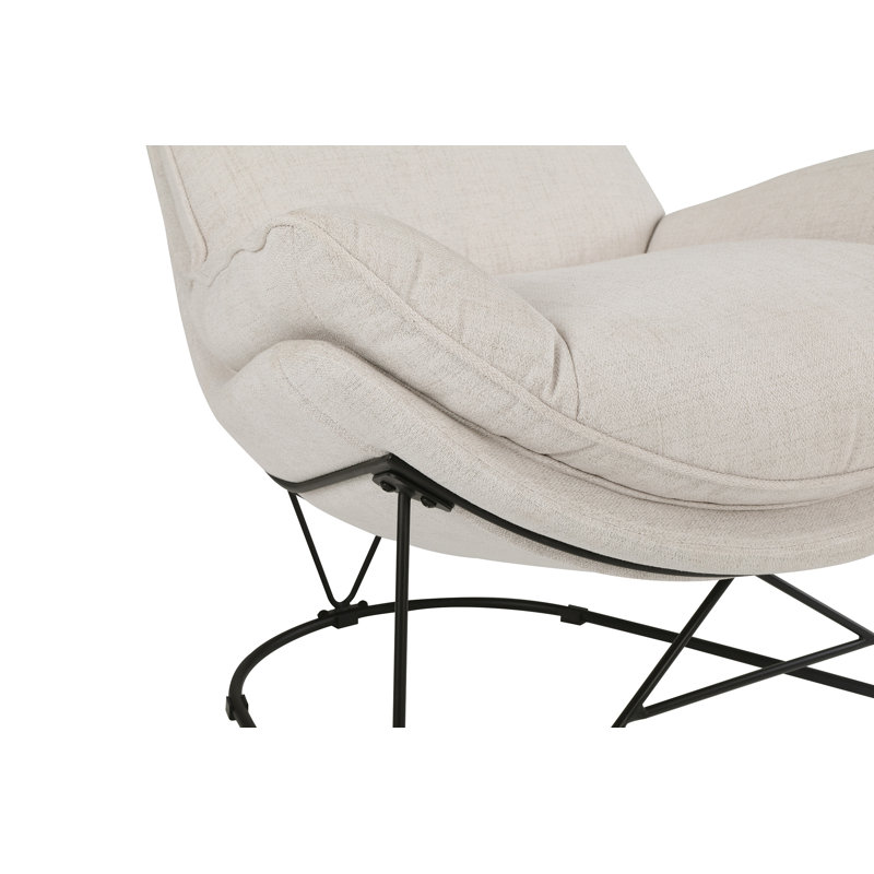 Méridienne l 33 po, Crème