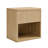 Modern Minimalist Style Large Capacity Nightstand With Hidden Drawer(set Of 2)-1219939688