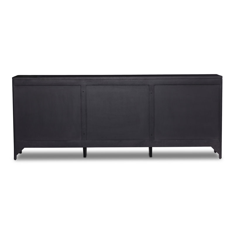 Sydney 9 - Drawer Dresser, Black/Natural