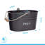 Harbour Housewares Vintage Metal Clothes Peg Bucket-1303430457