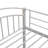 Twin Over Twin Metal Bunk Bed-1830513667